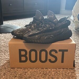 Adidas Yeezy Boost 350 V2 Black Camo Sneakers